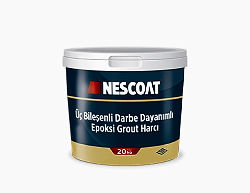 Üç Bileşenli Darbe Dayanımlı Epoksi Grout Harcı