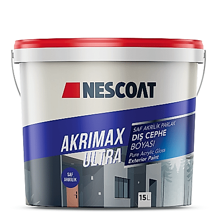 AKRIMAX ULTRA
Saf Akrilik, Parlak Dış Cephe Boyası
