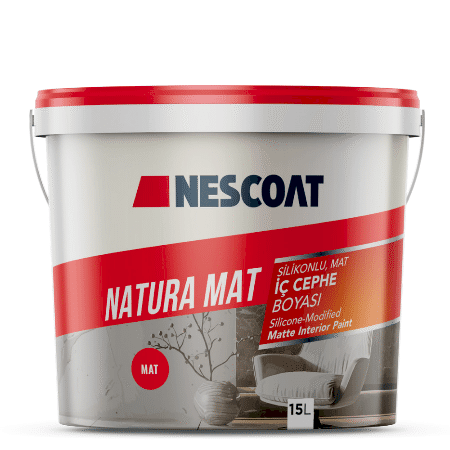 NATURA MAT
Silikonlu, Mat İç Cephe Boyası