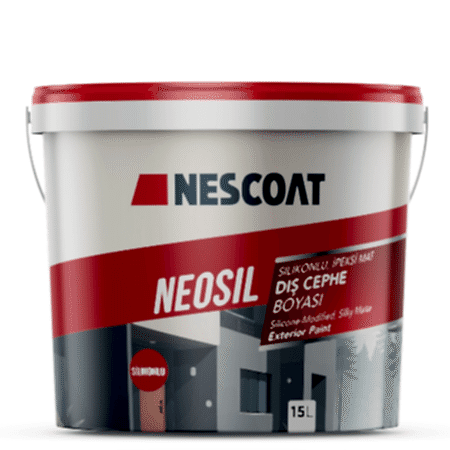 NEOSIL
Silikonlu, İpeksi Mat Dış Cephe Boyası