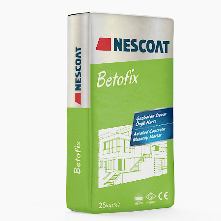 BETOFIX
Gazbeton Duvar Örgü Harcı