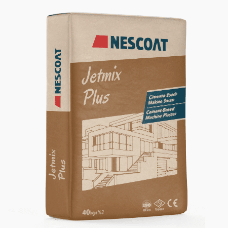 JETMIX PLUS
Çimento Esaslı Makine Sıvası