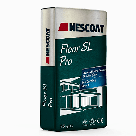 FLOOR SL PRO
Kendiliğinden Yayılan Tesviye Şapı